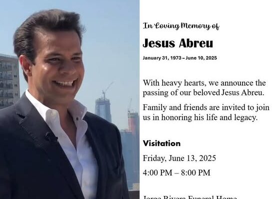 Jesus Abreu Obituary: Edgewater New Jersey Mourns the Heartbreaking Loss of Jesus Abreu — Community Gathers to Honor His Life
